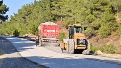 Kırkağaç’ta Yağmurlu–Bademli Yolunda Konforlu Ulaşım Dönemi