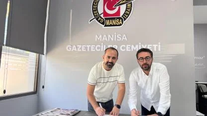 Manisa Gazeteciler Cemiyeti ile İlkserver Arasında Dijital İş Birliği Protokolü
