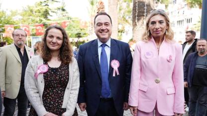 Manisa’da Pembe Farkındalık: Meme Kanserine Karşı El Ele