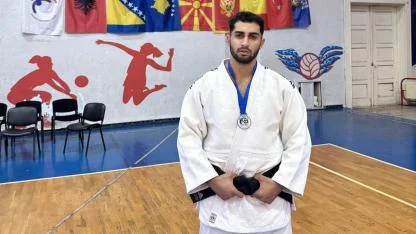 Milli Judocu Enes Pınar’dan Bir Ayda İki Balkan Madalyası