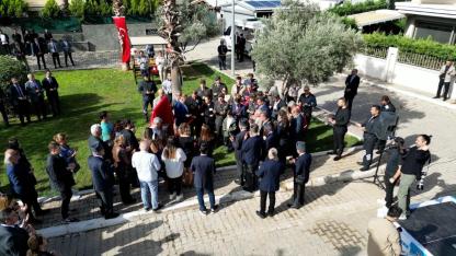 Narlıdere’de şehit Teğmen Ali Emre’nin adı parkta ölümsüzleşti