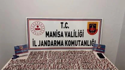 Salihli’de Jandarmadan Uyuşturucu Operasyonu: 1622 Hap Ele Geçirildi