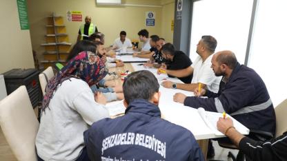 Şehzadeler Belediyesi personeline iş güvenliği eğitimi