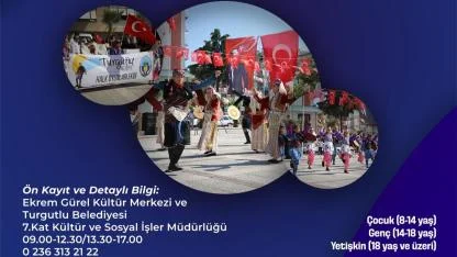 Turgutlu Belediyesi Halk Oyunları Kursu Kayıtları Başladı