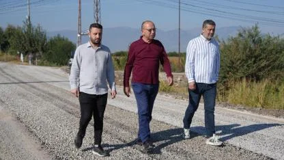 Turgutlu’da İkinci Mıntıka Yolu Asfaltlanıyor
