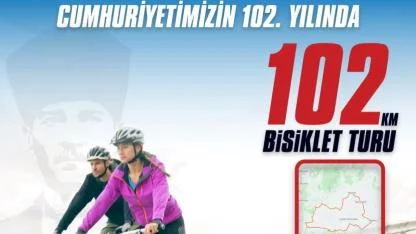 Yunusemre Belediyesi’nden Cumhuriyetin 102. Yılına Özel 102 Kilometrelik Bisiklet Turu