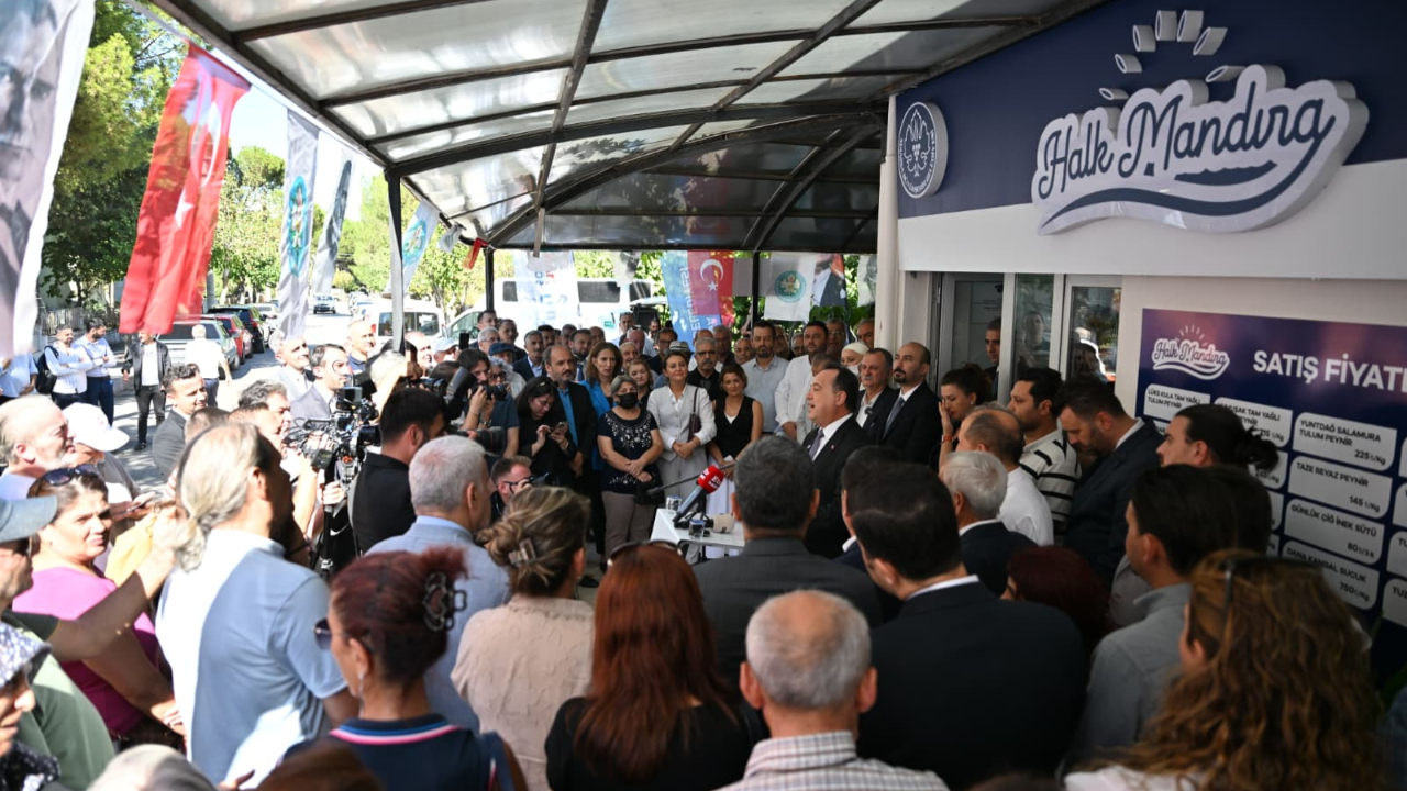 Yunusemre’de Halk Mandıra Hizmete Açıldı