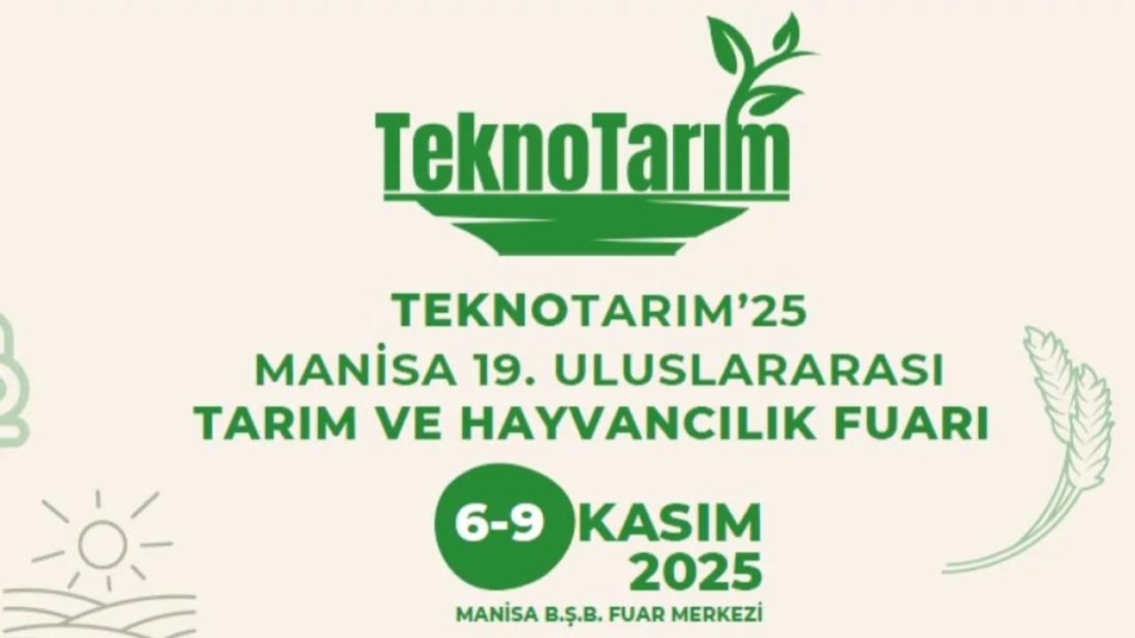 19. Manisa Tarım ve Hayvancılık Fuarı 6 Kasım’da Kapılarını Açıyor