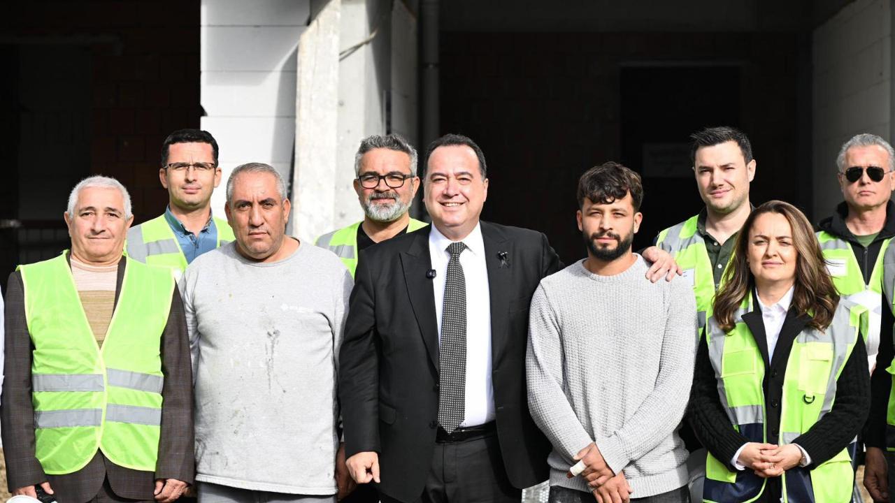 Başkan Dutlulu, Spilkent Konut Projesinde Son Durumu Yerinde İnceledi