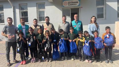 Cansuyu Derneği’nden Hasankeyf'e  Sıcak El: Öğrencilere Kışlık ve Kırtasiye Desteği