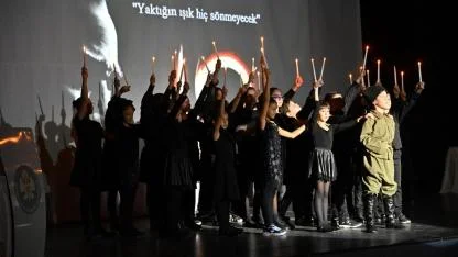 ÇKSM’li Miniklerden Duygulandıran Atatürk’ü Anma Programı
