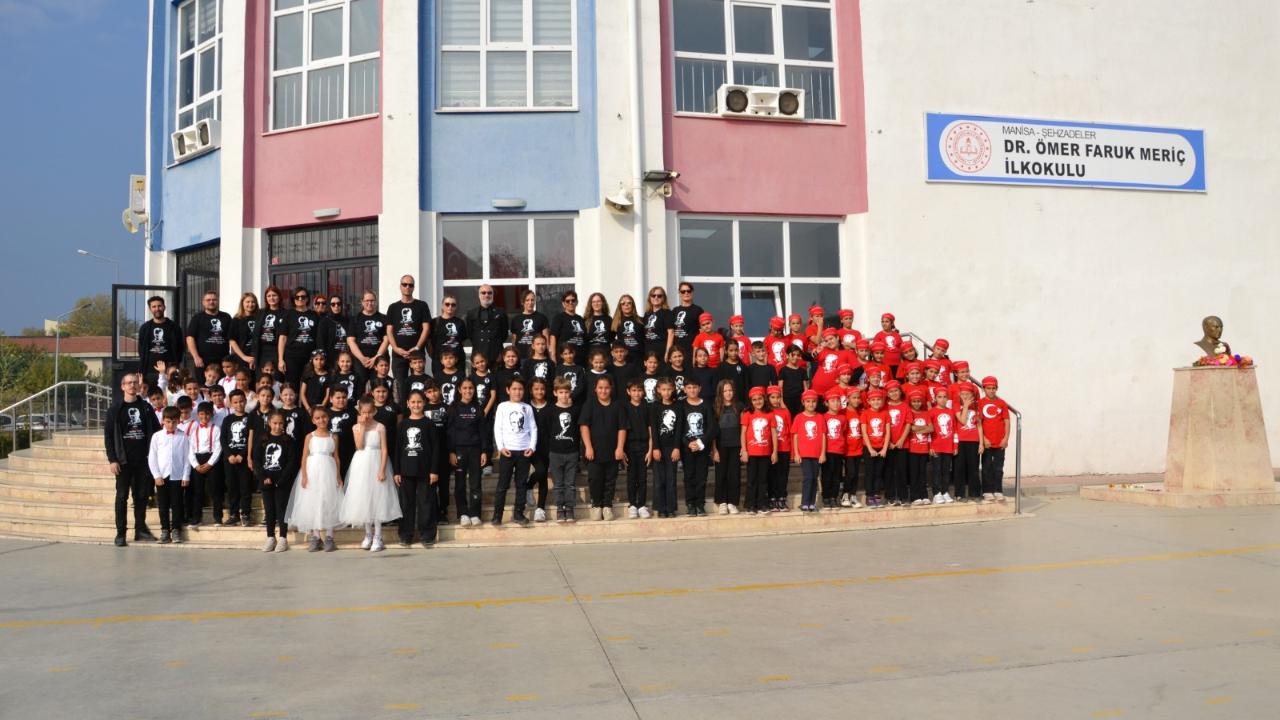 Dr. Ömer Faruk Meriç İlkokulu’nda 10 Kasım Coşkusu