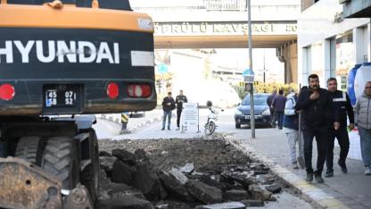 Garaj Caddesi’nde Asfalt Yenileme Başladı