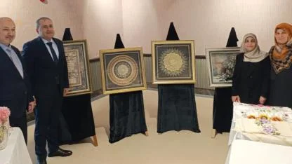 Karşıyaka’da Kur’an Kursu Sergisine Yoğun İlgi