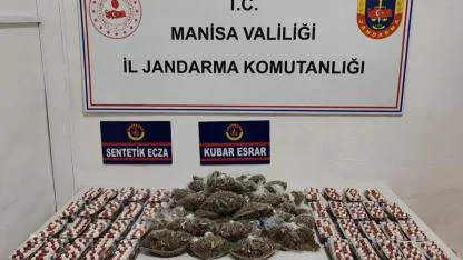 Manisa’da Uyuşturucu Operasyonu: 2 Bin 440 Sentetik Ecza Ele Geçirildi