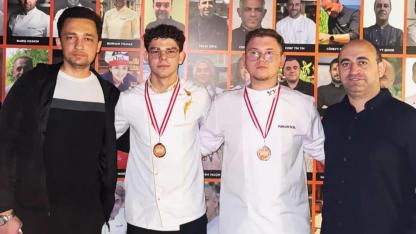 Manisalı Genç Şefler GastroAntalya’dan 4 Madalya ile Döndü