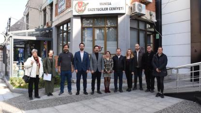 Mimarlar Odası Adayı Teker'den Gazeteciler Cemiyetine Ziyaret