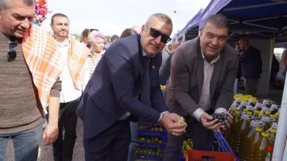 Orhanlı’da Zeytin Hasadı Festivali Coşkusu