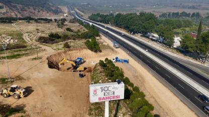 Şehzadeler 100. Yıl Kır Bahçesi Açılış Öncesi Yol Engelini Aşıyor