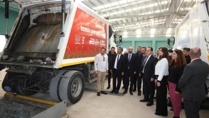 Yunusemre Katı Atık Tesisi Ayda 45 Bin Km Tasarruf Sağlıyor