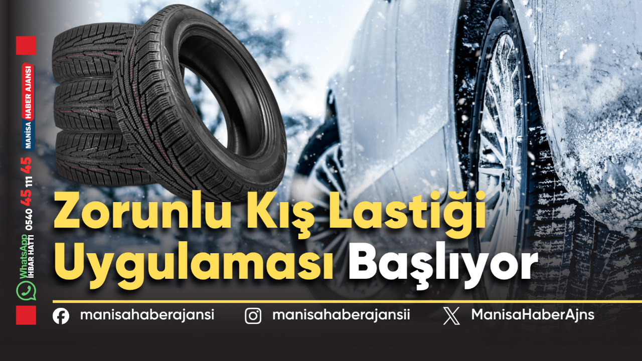 Zorunlu Kış Lastiği Uygulaması Başlıyor