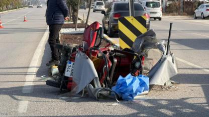 Akhisar’da elektrikli bisiklet kazasında 1 kişi öldü
