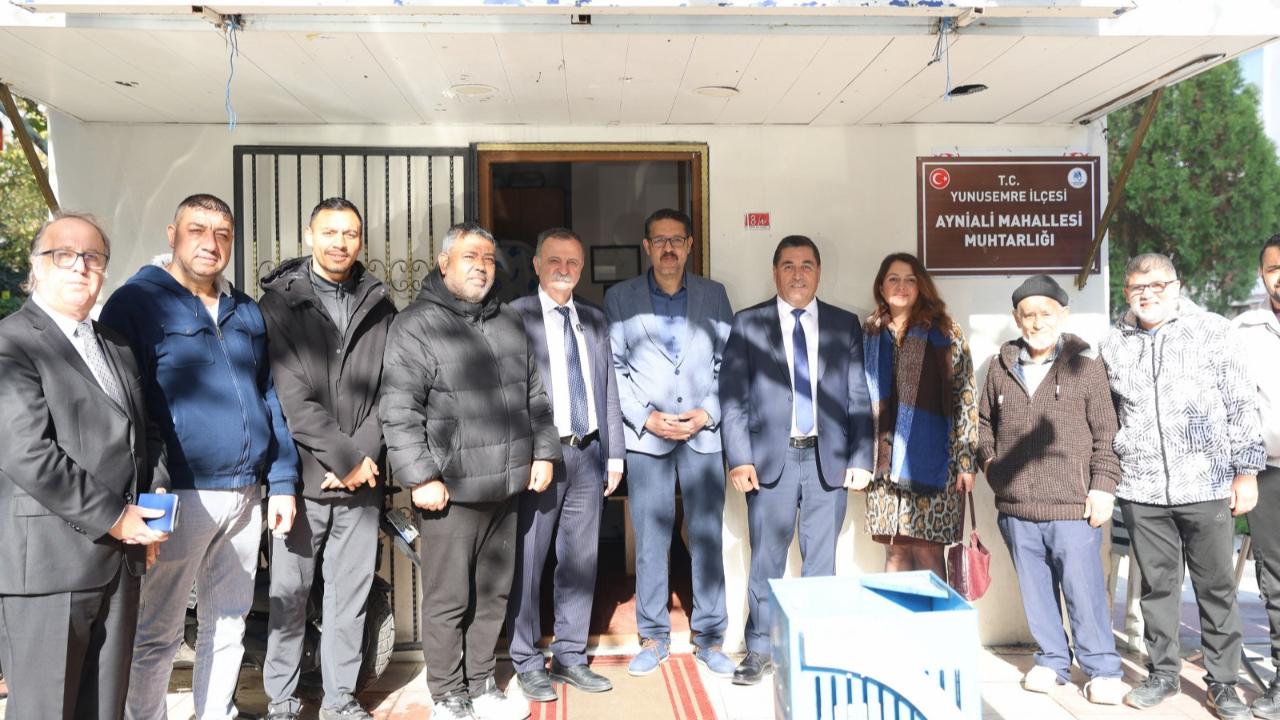 Başkan Balaban Ayni Ali Mahallesi’nde vatandaşla buluştu