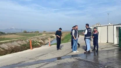 DSİ kanalına atık su boşaltan işletmeye işlemi