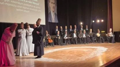 Ege Üniversitesinde Hz. Mevlana Acemaşiran Ayiniyle Anıldı