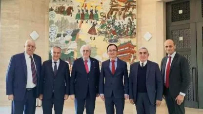 EİB yönetiminden Çin Büyükelçisine ticaret ziyareti