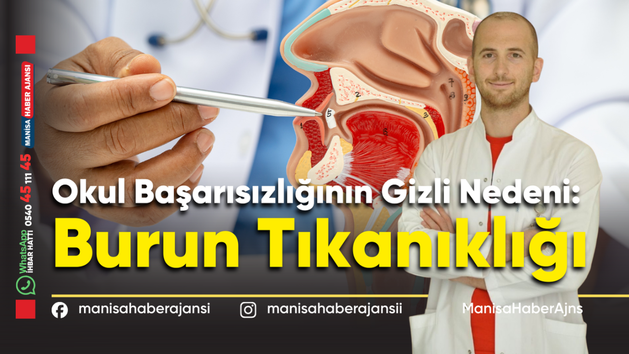 Okul Başarısızlığının Gizli Nedeni: Burun Tıkanıklığı