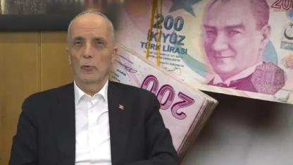 TÜRK-İŞ Başkanı Atalay: Bu asgari ücreti kabul etmiyoruz