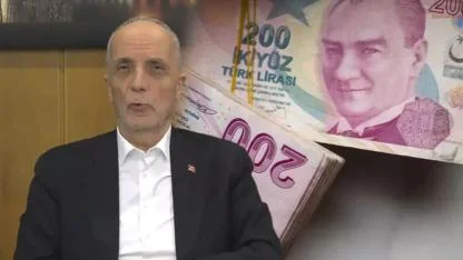 TÜRK-İŞ Başkanı Atalay: Bu asgari ücreti kabul etmiyoruz