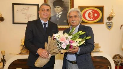 Başkan Şimşek’ten Kaymakam Genel’e nezaket ziyareti