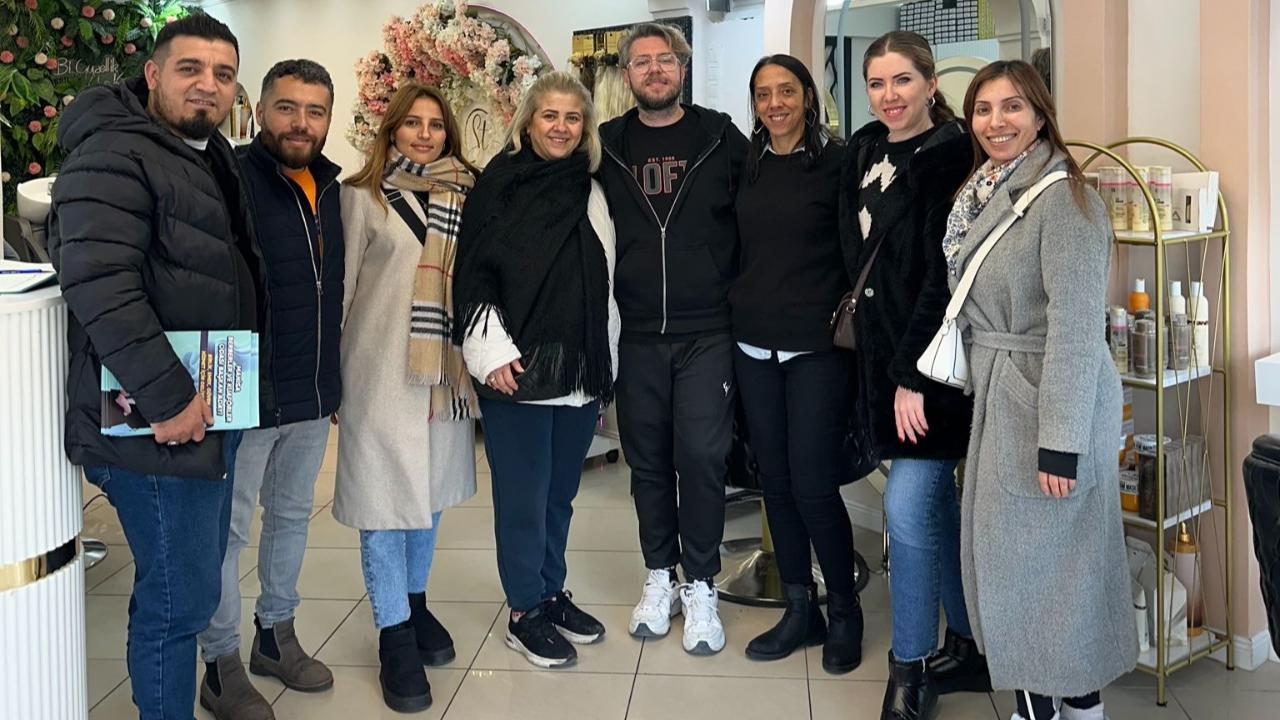 Rahime Ecerbilgiç projelerini sahada esnafla paylaşmaya devam ediyor