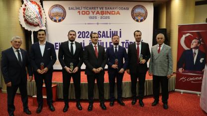 Salihli TSO Kent Ekonomi Ödülleri sahiplerini buldu