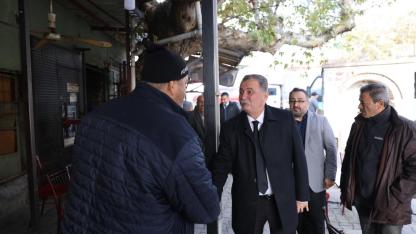 Semih Balaban Üçpınar’da vatandaşlarla buluştu