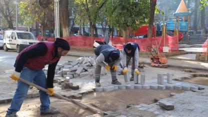 Turgutlu’da Fen İşleri ekipleri yolları yeniliyor