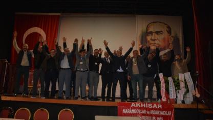 Akhisar Marangozlar Odası’nda yeni başkan Ümit Kaya