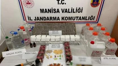 Akhisar’da yılbaşı öncesi kaçak alkol operasyonu