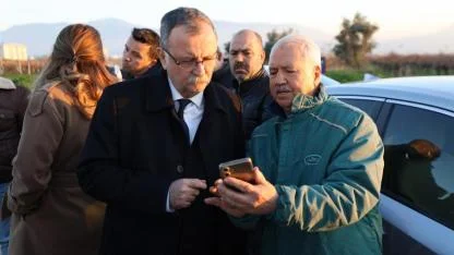 Başkan Balaban Muradiye’de altyapı çalışmalarını inceledi