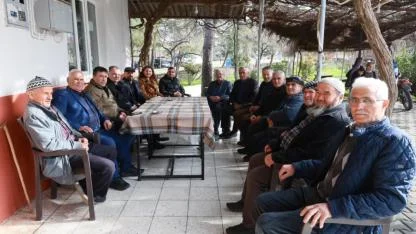 Başkan Semih Balaban Seyitli Mahallesini ziyaret etti