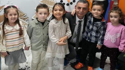 Başkan Şimşek Miniklerin Karne Sevincine Ortak Oldu