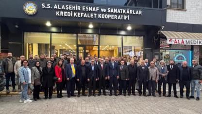 Erkan Akçay Alaşehir’de Esnafın Nabzını Tuttu