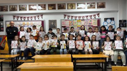 Gazi İlkokulu’nda Karne Sevinci