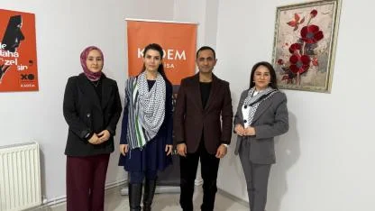 KADEM Manisa’da Gazze Gerçeği: Tanıklıklar Konuşuldu