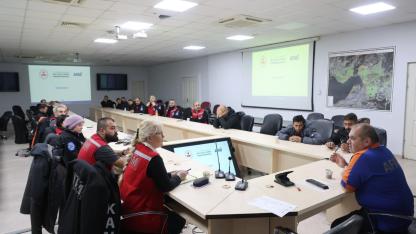 Konak Belediyesi Arama Kurtarma Timi AFAD Yolunda