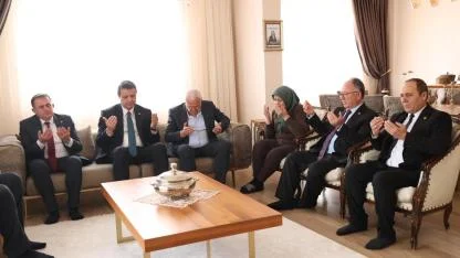 Mahmut Arıkan’dan Durbay ailesine taziye ziyareti