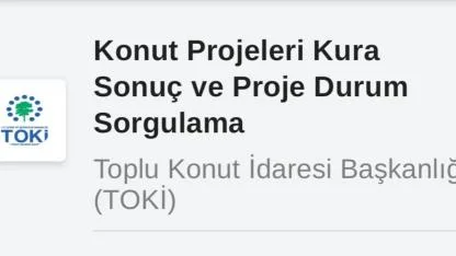 Manisa TOKİ kura sonuçları e-Devlet’te erişime açıldı