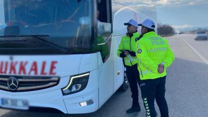 Manisa’da şehirler arası yolcu taşımacılığına sıkı denetim